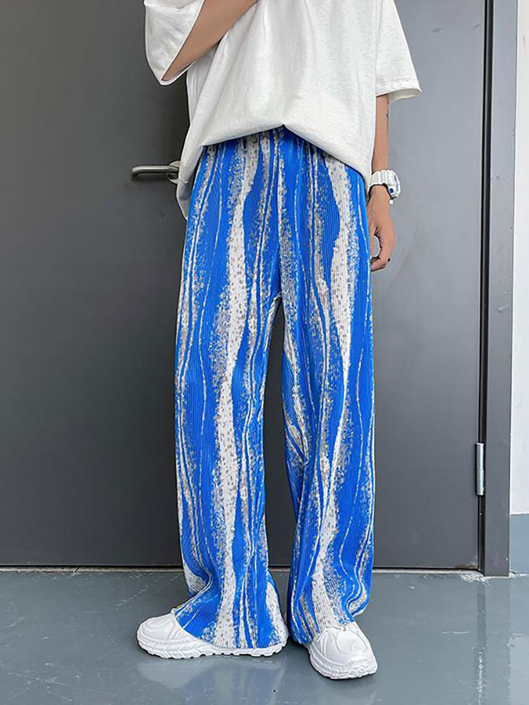 Streetwear Tie-Dye Ice Silk Su - Street Fashion In Korea recension och pris
