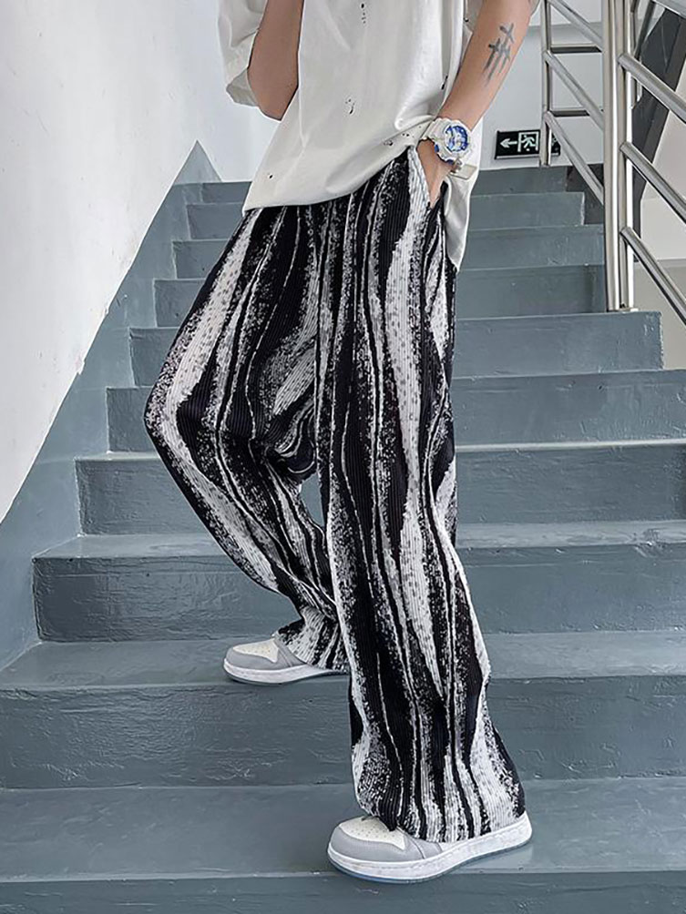 Streetwear Tie-Dye Ice Silk Su - Street Fashion In Korea recension och pris