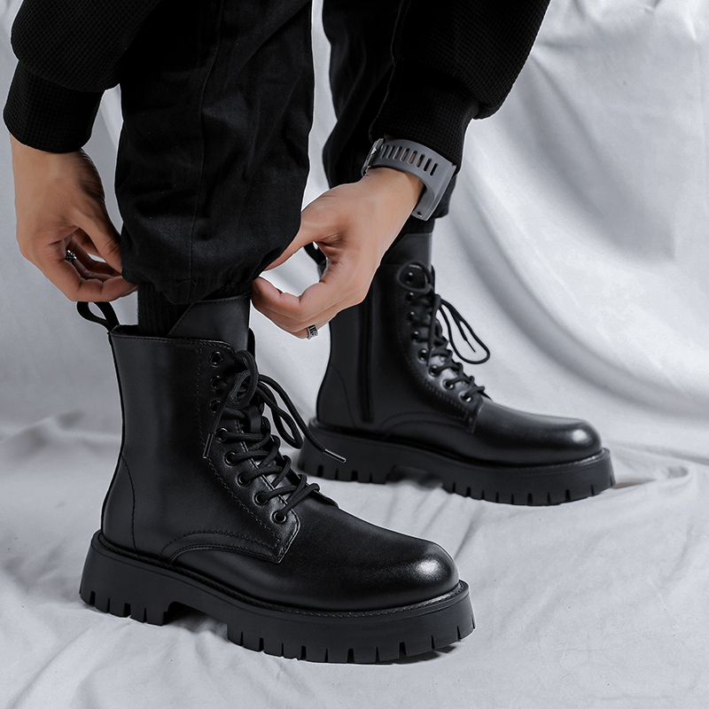 Men Luxury Fashion Genuine Lea - Street Fashion Designer recension och pris
