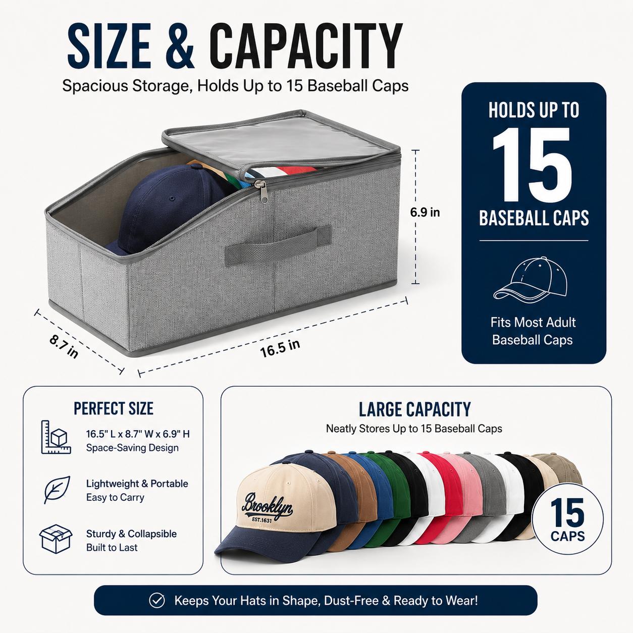 Baseball Cap Organizer Storage - Baseball Cap Fitted recension och pris
