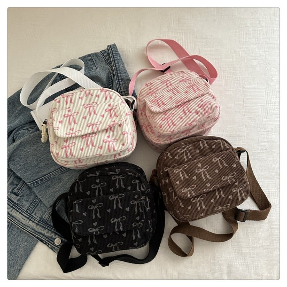 Women's Corduroy Small Shoulde - Street Fashion In Korea recension och pris