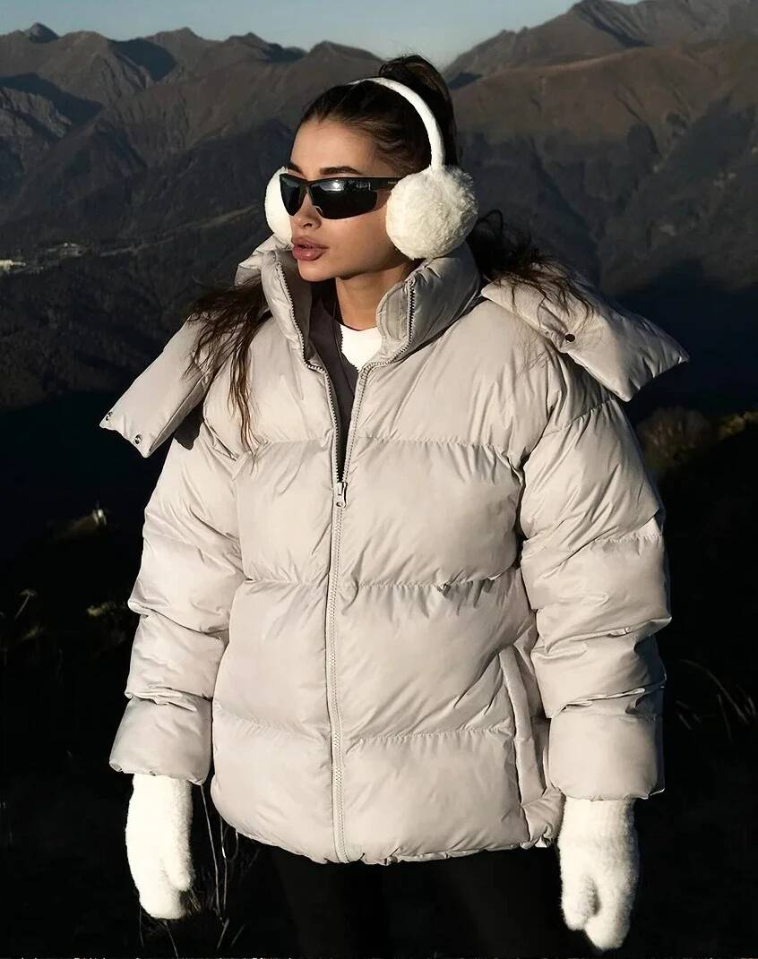 Winter Warm Down Women Fashion - Street Fashion Taiwan recension och pris