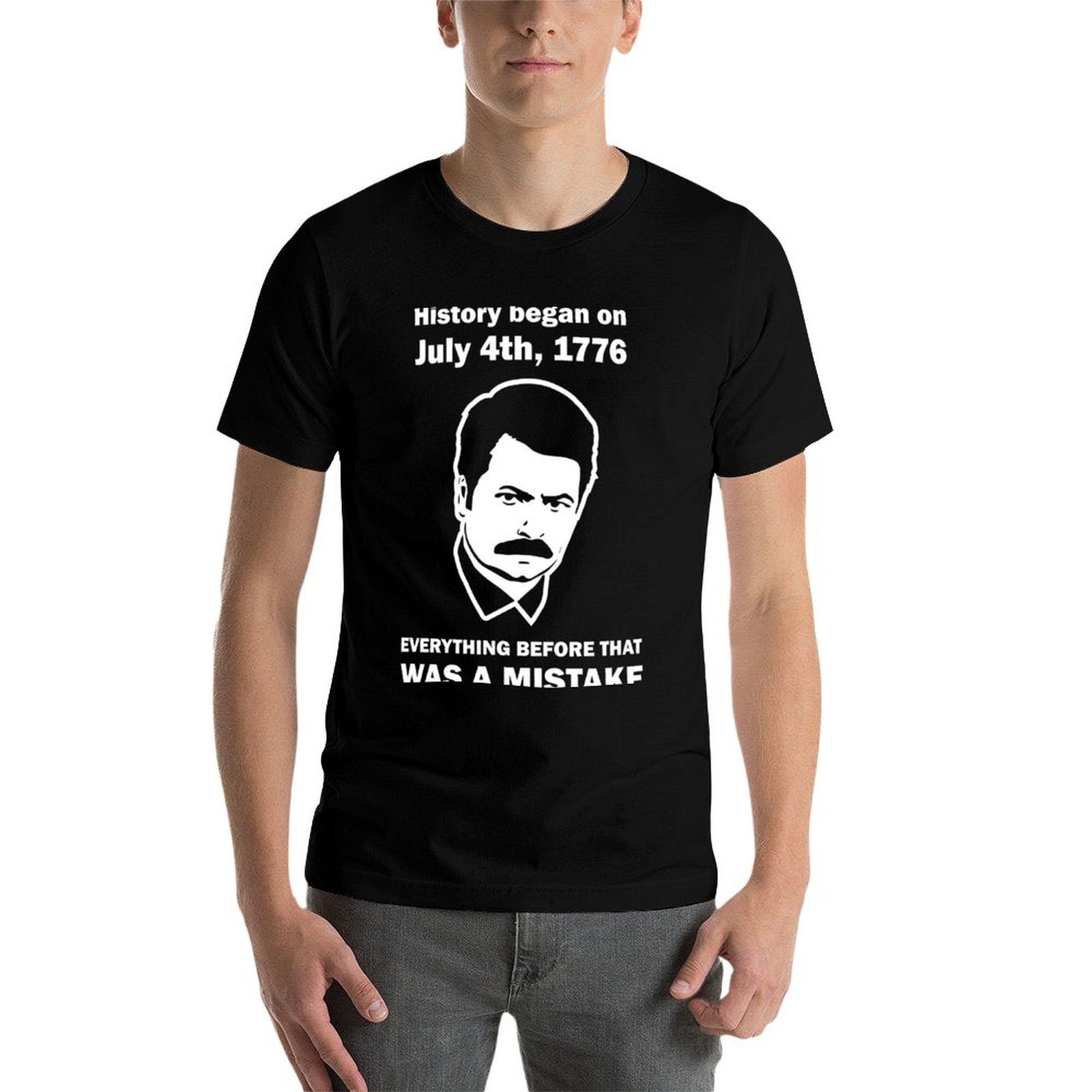 Ron Swanson History July 4 177 - Street Fashion History recension och pris