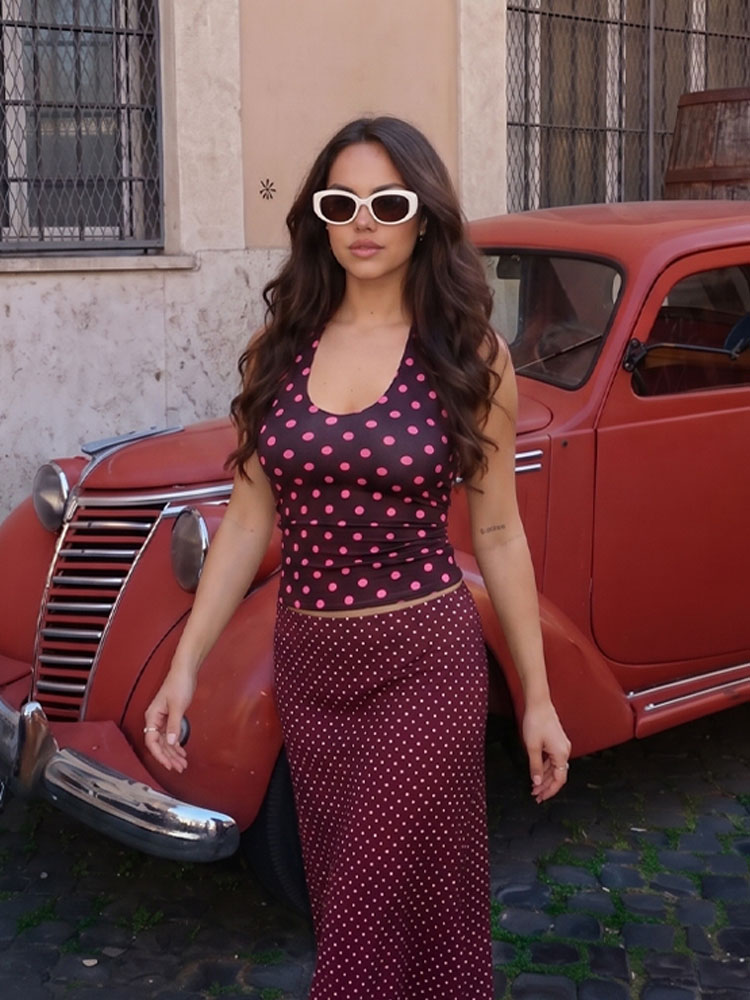 HH Fashion Retro Women Polka D - Street Fashion Vest recension och pris