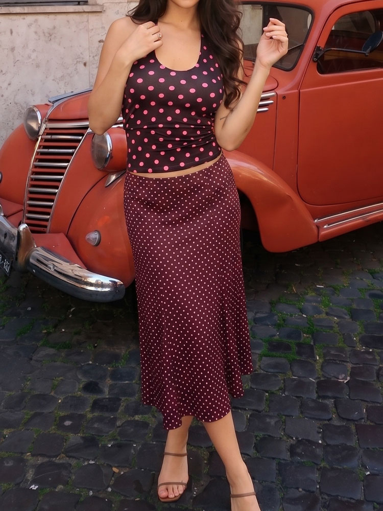 HH Fashion Retro Women Polka D - Street Fashion Vest recension och pris
