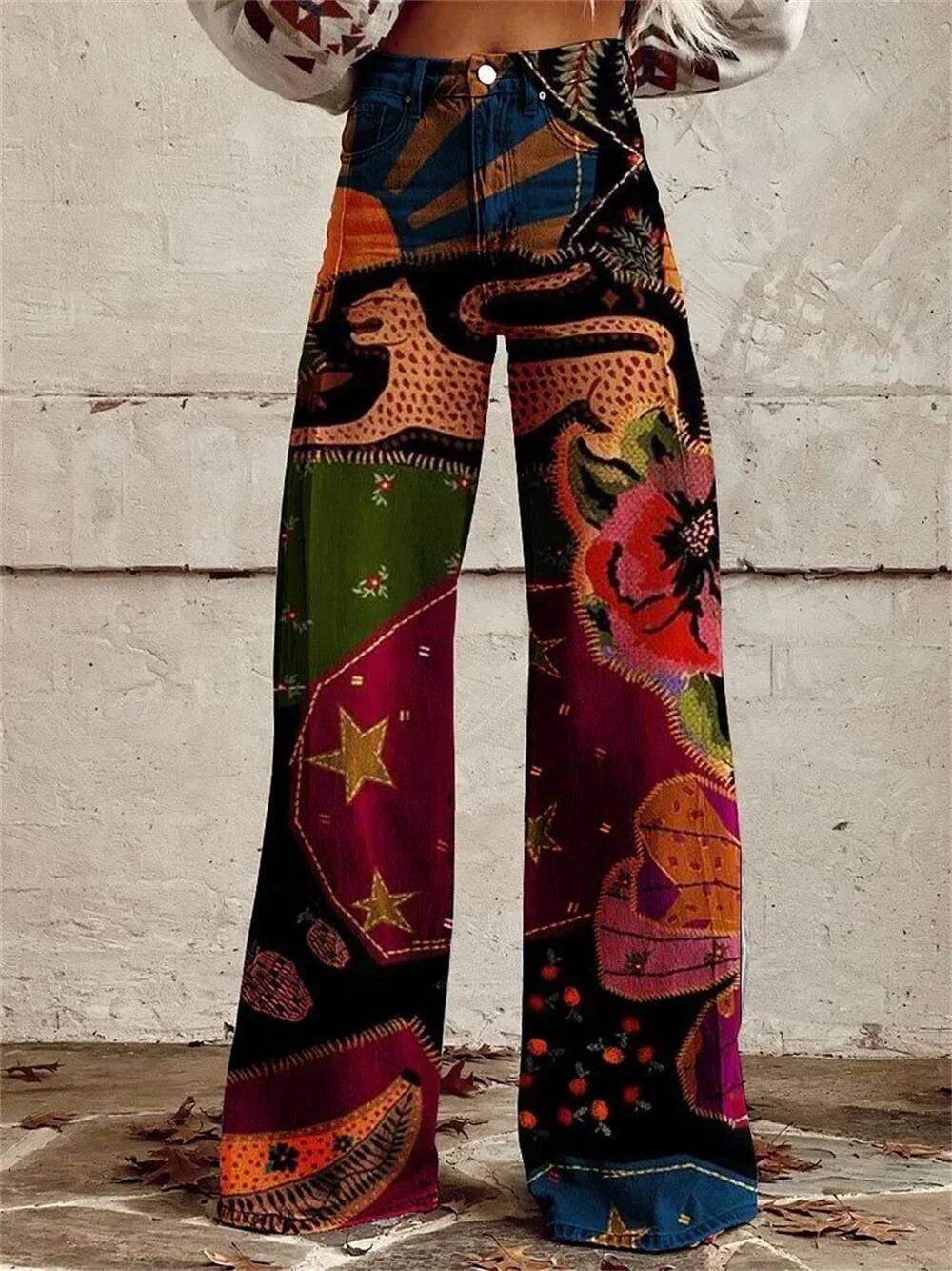 2026 Retro Fashion Waisted Hig - Street Fashion Taiwan recension och pris