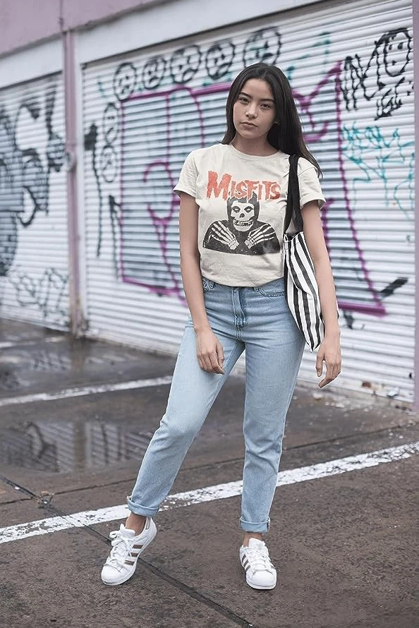 New Fashion Misfits Punk Style - Street Fashion Jersey recension och pris