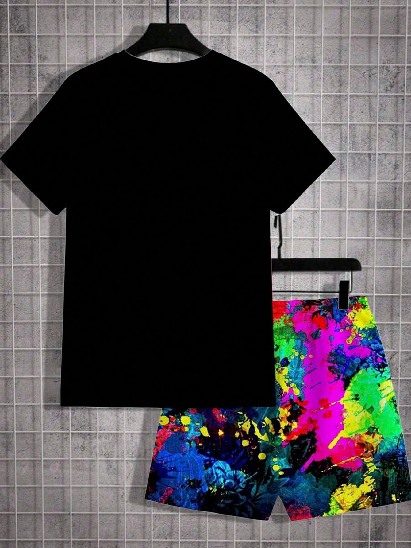 2026 Summer New Men's Short-Sl - Street Summer Fashion recension och pris