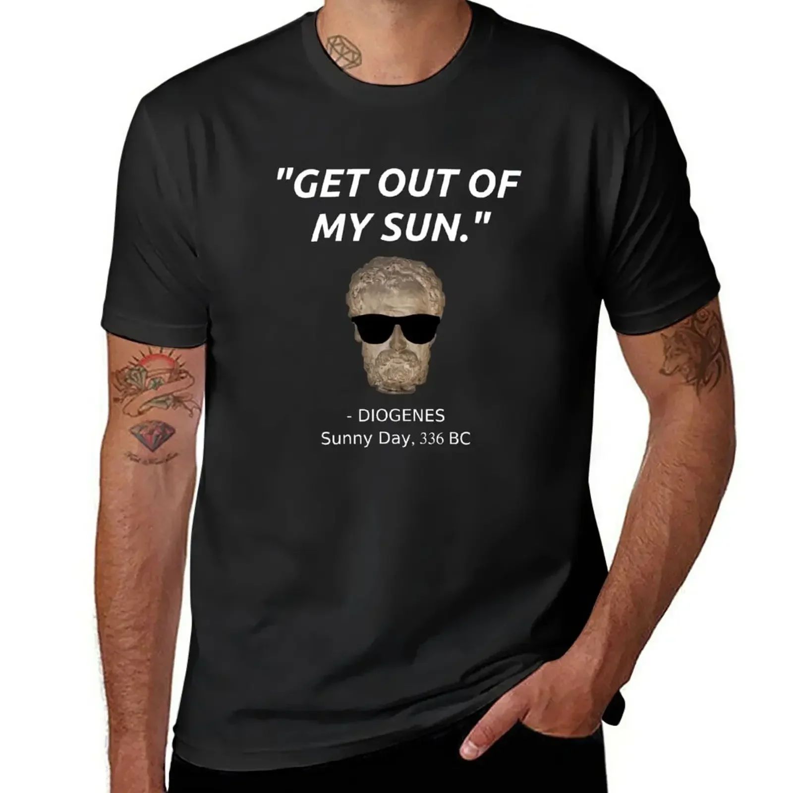Funny Diogenes Quote T-shirt P - Street Fashion History recension och pris