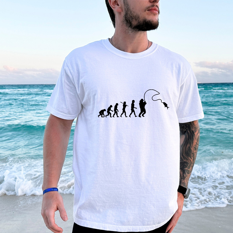 Fishing Evolution Printed T-Sh - Street Fashion Evolution recension och pris