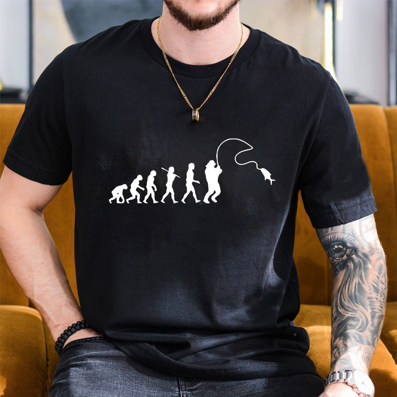 Fishing Evolution Printed T-Sh - Street Fashion Evolution recension och pris