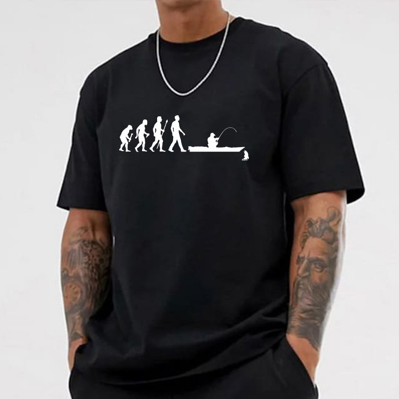 Fishing Evolution Printed T-Sh - Street Fashion Evolution recension och pris